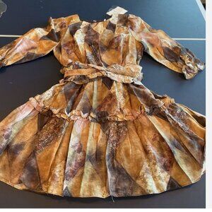 NWT Jacquie the label dress Ayla patchwork mini Size S